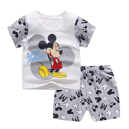PoohVibes – Cartoon Summer Tracksuit for Little Explorers